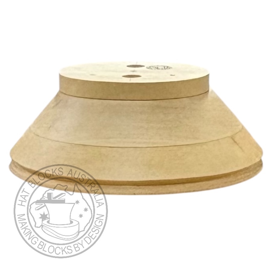 601 STEEP OVAL BRIM NEW hat blocks australia 2.jpeg